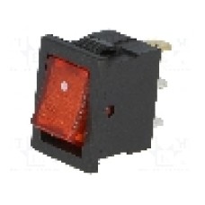 Intrerupator OFF-ON, 2 pozitii, SPST, {{Producator}} - RSSM101A2C2RD