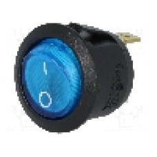 Intrerupator OFF-ON, 2 pozitii, SPST, SCI - R13-112B-02-BBL-2D-N-2