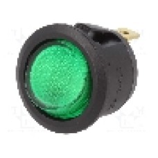 Intrerupator OFF-ON, 2 pozitii, SPST, SCI - R13-112B-02-BG