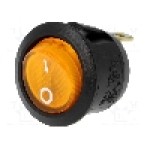 Intrerupator OFF-ON, 2 pozitii, SPST, SCI - R13-112B-02-BY-2D-N-2 Intrerupator OFF-ON, 2 pozitii, SPST, SCI - R13-112B-02-BY-2D-N-2