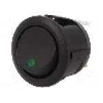 Intrerupator OFF-ON, 2 pozitii, SPST, SCI - R13-112B2-02-BBG Intrerupator OFF-ON, 2 pozitii, SPST, SCI - R13-112B2-02-BBG