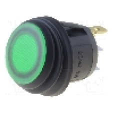 Intrerupator OFF-ON, 2 pozitii, SPST, SCI - R13-112B8W-02-BGNN-0A-L2 Intrerupator OFF-ON, 2 pozitii, SPST, SCI - R13-112B8W-02-BGNN-0A-L2