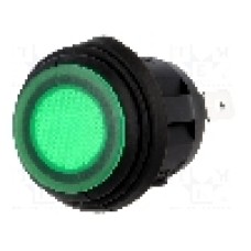 Intrerupator OFF-ON, 2 pozitii, SPST, SCI - R13-112B8W-02-BGNN-0A-N2