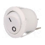 Intrerupator OFF-(ON), 2 pozitii, SPST, SCI - R13-112F-02-WW-2D Intrerupator OFF-(ON), 2 pozitii, SPST, SCI - R13-112F-02-WW-2D