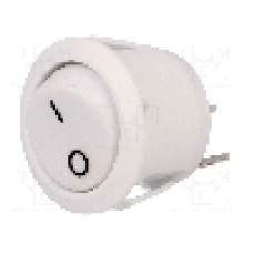 Intrerupator OFF-(ON), 2 pozitii, SPST, SCI - R13-112F-02-WW-2D