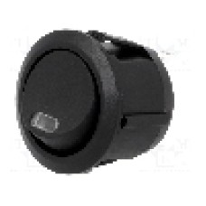 Intrerupator OFF-ON, 2 pozitii, SPST, SCI - R13-112L-02-BBCR-L1