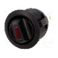 Intrerupator OFF-ON, 2 pozitii, SPST, SCI - R13-112LP-02-BBRR-0D-L-1