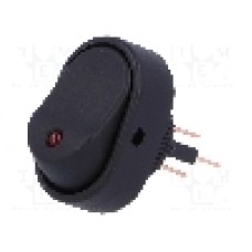 Intrerupator OFF-ON, 2 pozitii, SPST, SCI - R13-133L-01-BBR-L-1