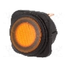 Intrerupator OFF-ON, 2 pozitii, SPST, SCI - R13-203B84-01-BAAN1