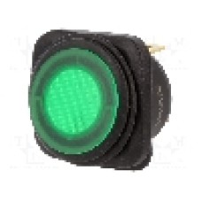 Intrerupator OFF-ON, 2 pozitii, SPST, SCI - R13-203B84-01-BGGN1