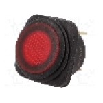 Intrerupator OFF-ON, 2 pozitii, SPST, SCI - R13-203B84-01-BRRN1 Intrerupator OFF-ON, 2 pozitii, SPST, SCI - R13-203B84-01-BRRN1