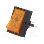 Intrerupator OFF-ON, 2 pozitii, SPST, SCI - R13-207B-01-BY Intrerupator OFF-ON, 2 pozitii, SPST, SCI - R13-207B-01-BY