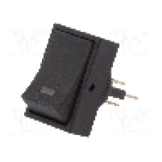 Intrerupator OFF-ON, 2 pozitii, SPST, SCI - R13-207L-01-BBY