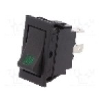 Intrerupator OFF-ON, 2 pozitii, SPST, SCI - R13-220BA-01-BBG Intrerupator OFF-ON, 2 pozitii, SPST, SCI - R13-220BA-01-BBG