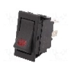 Intrerupator OFF-ON, 2 pozitii, SPST, SCI - R13-220BA-01-BBR Intrerupator OFF-ON, 2 pozitii, SPST, SCI - R13-220BA-01-BBR