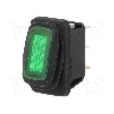 Intrerupator OFF-ON, 2 pozitii, SPST, SCI - R13-238B8-01-G-L1 Intrerupator OFF-ON, 2 pozitii, SPST, SCI - R13-238B8-01-G-L1