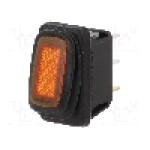 Intrerupator OFF-ON, 2 pozitii, SPST, SCI - R13-238B8-01-Y-L1 Intrerupator OFF-ON, 2 pozitii, SPST, SCI - R13-238B8-01-Y-L1