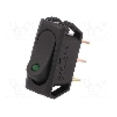 Intrerupator OFF-ON, 2 pozitii, SPST, SCI - R13-242L-01-BBG Intrerupator OFF-ON, 2 pozitii, SPST, SCI - R13-242L-01-BBG