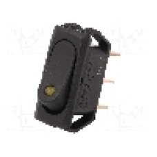 Intrerupator OFF-ON, 2 pozitii, SPST, SCI - R13-242L-01-BBY Intrerupator OFF-ON, 2 pozitii, SPST, SCI - R13-242L-01-BBY