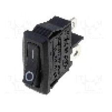 Intrerupator OFF-ON, 2 pozitii, SPST, SCI - R13-243A-02-BB-2D