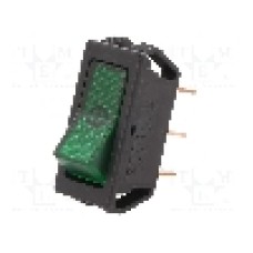 Intrerupator OFF-ON, 2 pozitii, SPST, SCI - R13-249B-01-BG