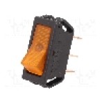 Intrerupator OFF-ON, 2 pozitii, SPST, SCI - R13-249B-01-BY