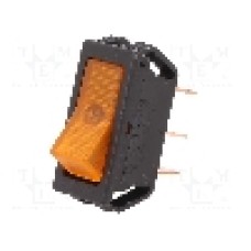 Intrerupator OFF-ON, 2 pozitii, SPST, SCI - R13-249B-01-BY