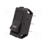 Intrerupator OFF-ON, 2 pozitii, SPST, SCI - R13-249L-01-BBY Intrerupator OFF-ON, 2 pozitii, SPST, SCI - R13-249L-01-BBY