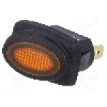 Intrerupator OFF-ON, 2 pozitii, SPST, SCI - R13-278B8-02-Y Intrerupator OFF-ON, 2 pozitii, SPST, SCI - R13-278B8-02-Y