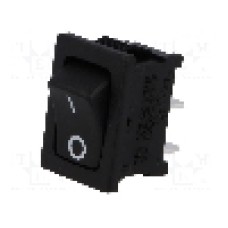 Intrerupator OFF-ON, 2 pozitii, SPST, SCI - R13-66A-02-BB-2D