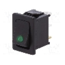 Intrerupator OFF-ON, 2 pozitii, SPST, SCI - R13-66B2-02-BBG Intrerupator OFF-ON, 2 pozitii, SPST, SCI - R13-66B2-02-BBG