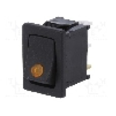 Intrerupator OFF-ON, 2 pozitii, SPST, SCI - R13-66B2-02-BBY Intrerupator OFF-ON, 2 pozitii, SPST, SCI - R13-66B2-02-BBY