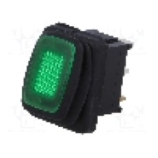 Intrerupator OFF-ON, 2 pozitii, SPST, SCI - R13-66B8-02-BBG