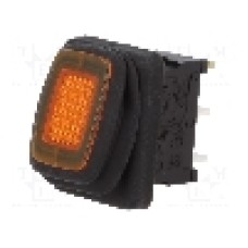 Intrerupator OFF-ON, 2 pozitii, SPST, SCI - R13-66B8-02-BBY