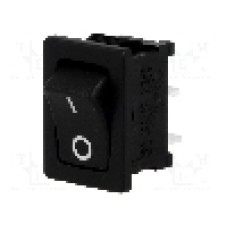 Intrerupator OFF-(ON), 2 pozitii, SPST, SCI - R13-66F-02-BB-3D