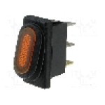 Intrerupator OFF-ON, 2 pozitii, SPST, SCI - R13-70B8-01-Y Intrerupator OFF-ON, 2 pozitii, SPST, SCI - R13-70B8-01-Y