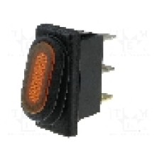 Intrerupator OFF-ON, 2 pozitii, SPST, SCI - R13-70B8-01-Y