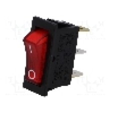 Intrerupator OFF-ON, 2 pozitii, SPST, SCI - R13-91B-01-BR-2D-N-2