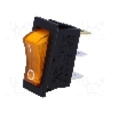 Intrerupator OFF-ON, 2 pozitii, SPST, SCI - R13-91B-01-BY-2D-N-2