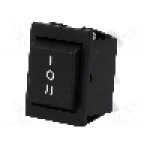 Intrerupator (ON)-OFF-(ON), 3 pozitii, DP3T, BULGIN - C1572ALMBB730W Intrerupator (ON)-OFF-(ON), 3 pozitii, DP3T, BULGIN - C1572ALMBB730W