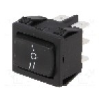 Intrerupator ON-OFF-ON, 3 pozitii, DP3T, BULGIN - H8670VBBB141W Intrerupator ON-OFF-ON, 3 pozitii, DP3T, BULGIN - H8670VBBB141W