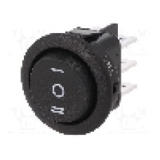 Intrerupator ON-OFF-ON, 3 pozitii, DP3T, CANAL ELECTRONIC, MR3-230-R6-BBNWC, T234512 Intrerupator ON-OFF-ON, 3 pozitii, DP3T, CANAL ELECTRONIC, MR3-230-R6-BBNWC, T234512