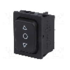 Intrerupator (ON)-OFF-(ON), 3 pozitii, DP3T, Marquardt - 1839.1407