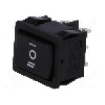 Intrerupator ON-OFF-ON, 3 pozitii, DP3T, SCI, R13-33D-02-BB-7D, T234679 Intrerupator ON-OFF-ON, 3 pozitii, DP3T, SCI, R13-33D-02-BB-7D, T234679