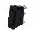 Intrerupator (ON)-OFF-(ON), 3 pozitii, SP3T, BULGIN - C1522ABMBB Intrerupator (ON)-OFF-(ON), 3 pozitii, SP3T, BULGIN - C1522ABMBB