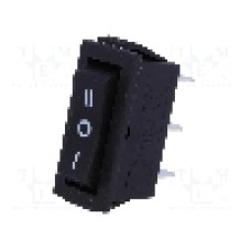 Intrerupator ON-OFF-ON, 3 pozitii, SP3T, {{Producator}} - RS1033C0BK