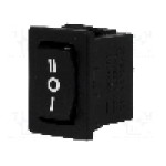 Intrerupator ON-OFF-ON, 3 pozitii, SP3T, {{Producator}} - RSM103A2C0BK Intrerupator ON-OFF-ON, 3 pozitii, SP3T, {{Producator}} - RSM103A2C0BK