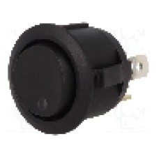 Intrerupator ON-OFF-ON, 3 pozitii, SP3T, SCI - R13-112DL-02-BNGR