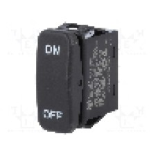 Intrerupator (ON)-OFF-(ON), 3 pozitii, SP3T, SCI - R13-258I-01-BB-9