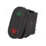 Intrerupator ON-OFF-ON, 3 pozitii, SP3T, SCI - R13-271D3-01-BBGR Intrerupator ON-OFF-ON, 3 pozitii, SP3T, SCI - R13-271D3-01-BBGR
